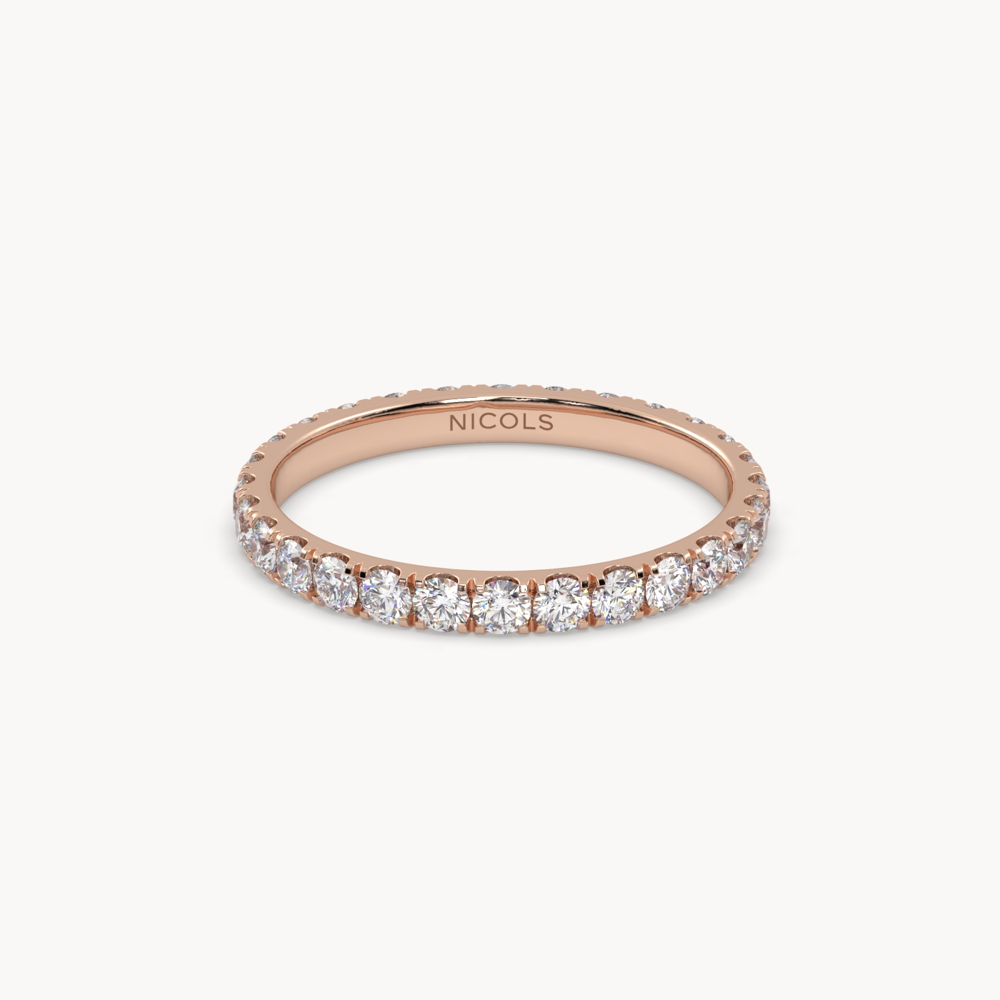 petite pavé round cut full eternity ring – 1ct total Photos & images