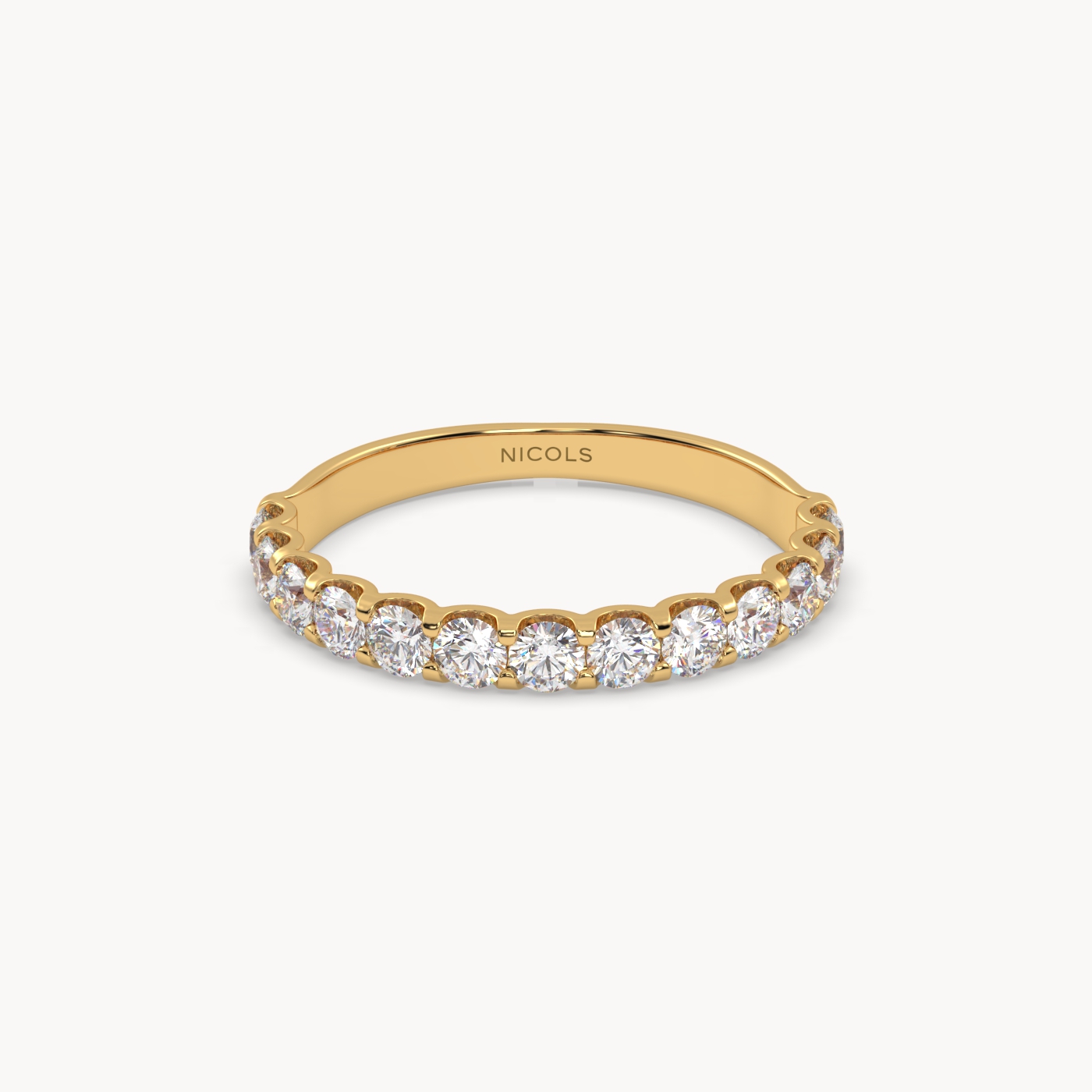round cut half eternity ring – 0.70ct total Photos & images